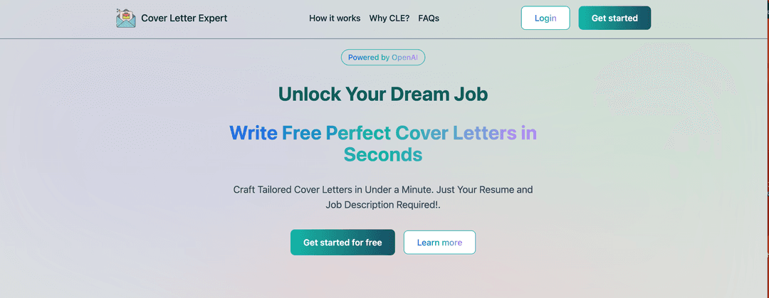 Cover Letter Expert